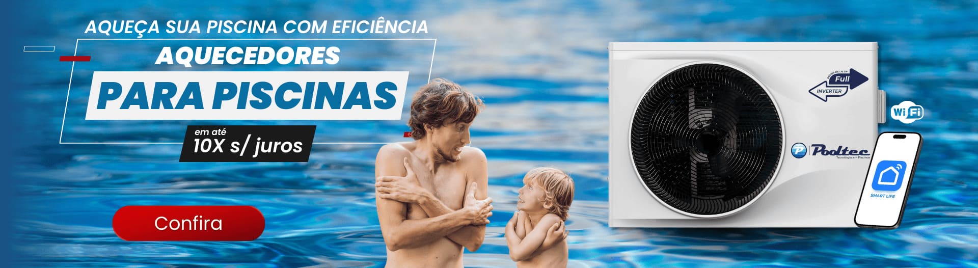 Aquecedores para piscinas