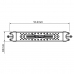 Degrau para Escada de Piscina Anatômico Aço Inox 1 1/2" - Sodramar