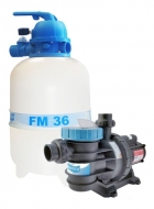 Kit Filtro Fm-36 Com Bomba Bm 33 1/3 - Sodramar