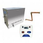 Sauna Vapor 9kw Steam Inox, Quadro Digital, Kit Instalação 