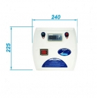 Sauna Vapor 9kw Steam Inox, Quadro Digital, Kit Instalação 