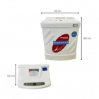 Sauna Vapor 6kw, Quadro Analógico, Luminária, Kit Instalação
