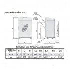 Sauna Vapor 6kw, Quadro Analógico, Luminária, Kit Instalação