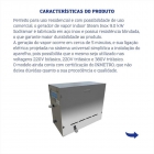 Sauna Vapor 12kw (18m3) Steam Inox + Quadro Digital Touch B